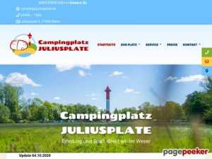 Campingplatz Juliusplate